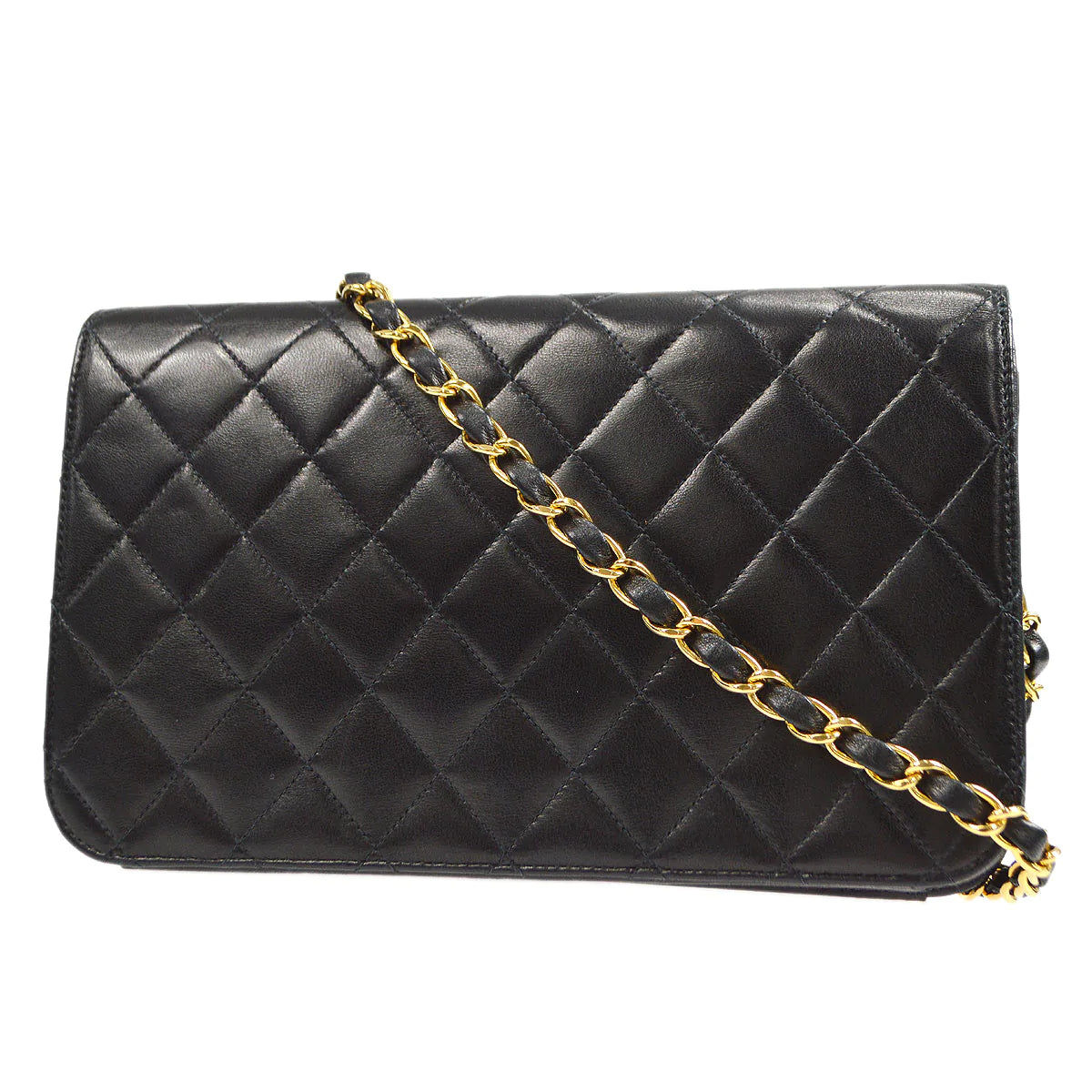 CHANEL 2001-2003 Turnlock CC Full Flap Small