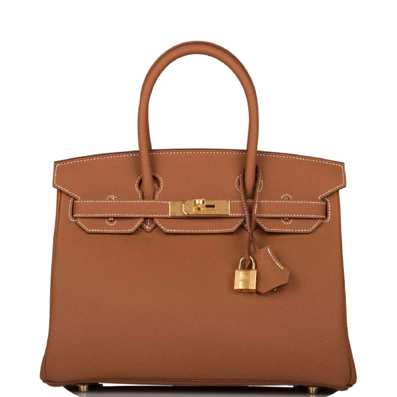 Hermes Birkin 30 Gold Togo Gold Hardware