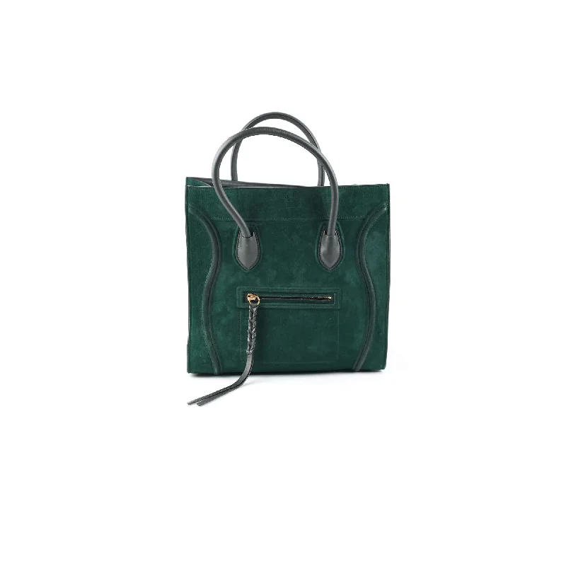 Celine Mini Luggage Green