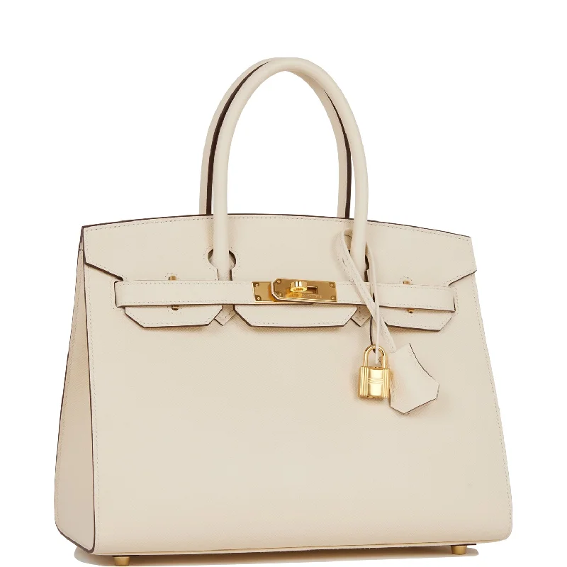 Hermes Birkin Sellier 30 Nata Epsom Gold Hardware