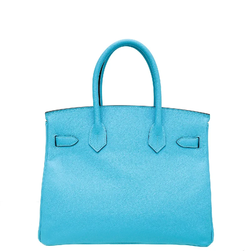 Hermes Bleu Du Nord Birkin 30 Bag