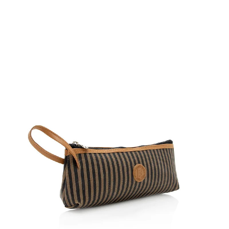 Fendi Vintage Pequin Cosmetic Bag (SHF-19365)