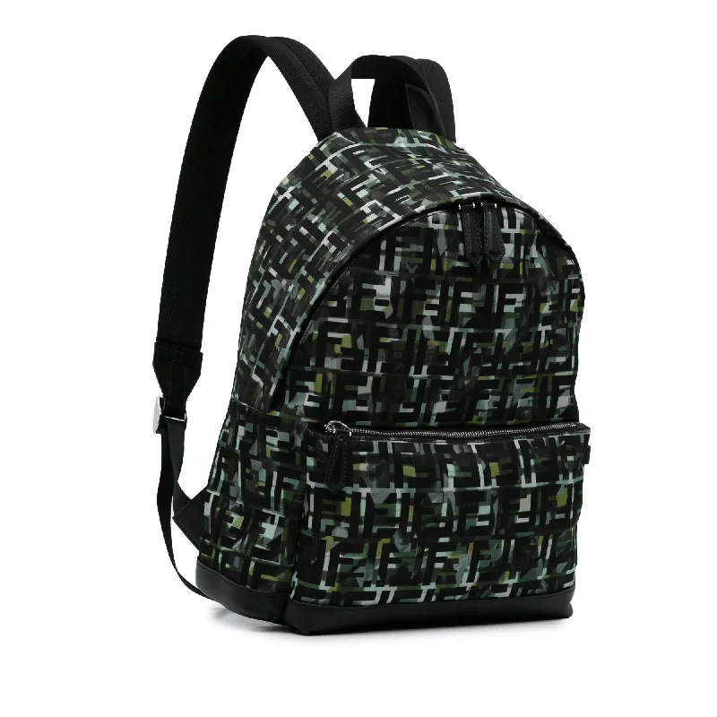 Fendi FF Camouflage Nylon Backpack (SHG-wPv4FF)