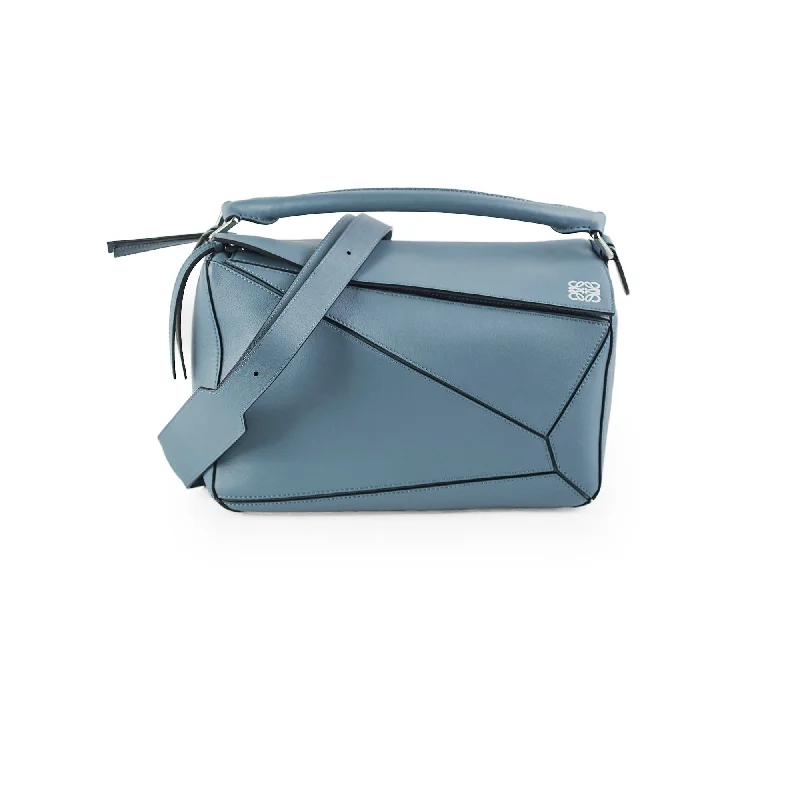 Loewe Medium Puzzle Stone Blue