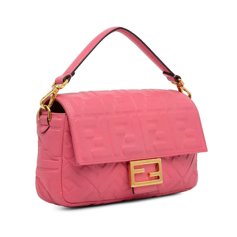 Fendi Medium Embossed FF Baguette (SHG-l1qzmb)