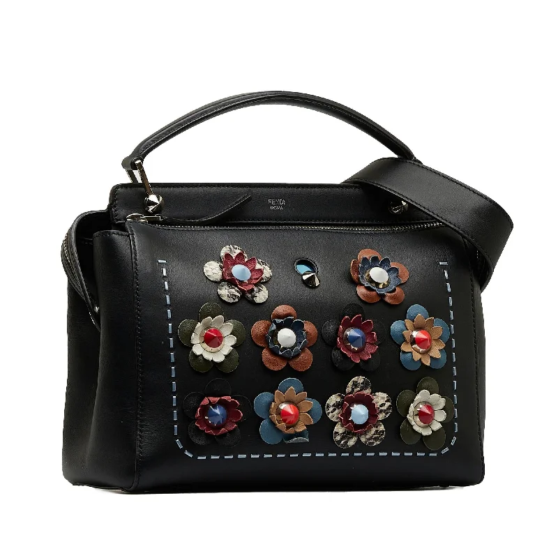 Fendi Flowerland DotCom Satchel (SHG-VgugWn)