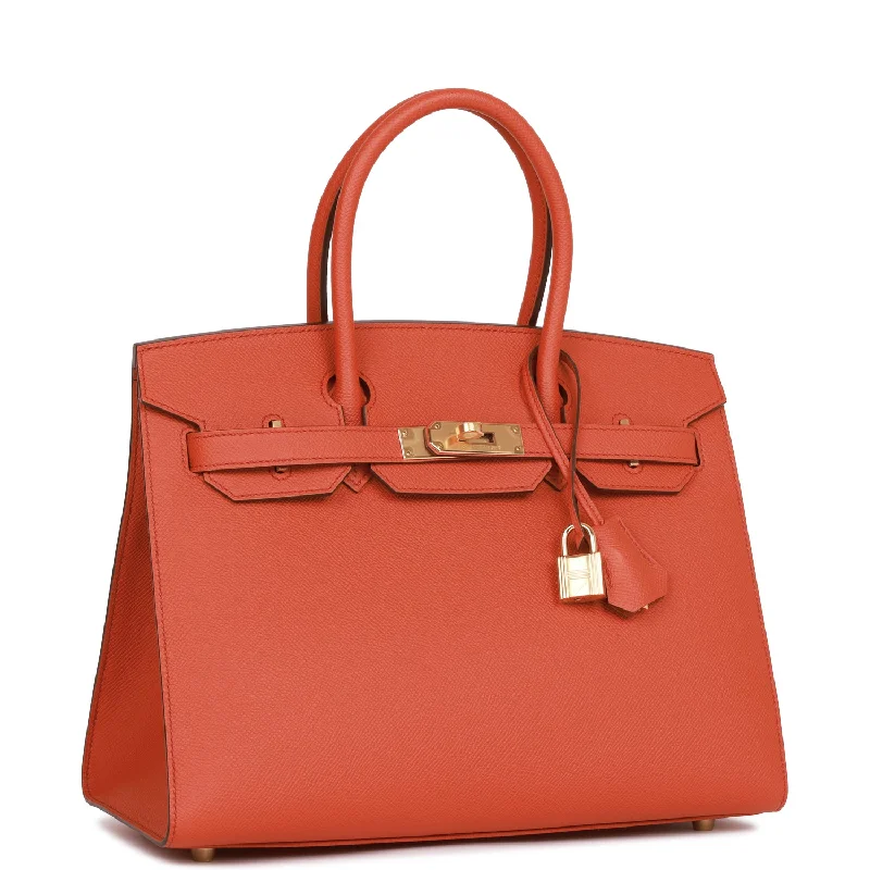 Hermes Birkin Sellier 30 Terre Battue Epsom Gold Hardware