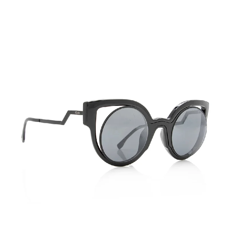 Fendi Cutout Cat Eye Sunglasses (SHF-17274)