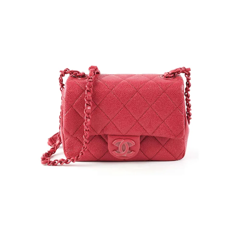 Chanel Incognito Caviar Mini Flap Bag Hotpink