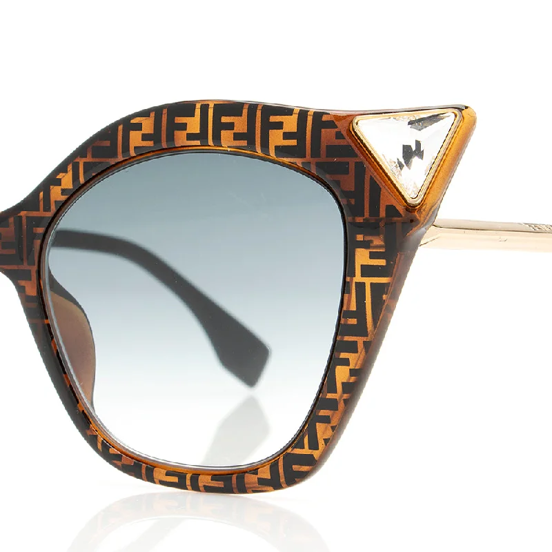 Fendi FF Iridia Cat Eye Sunglasses (SHF-21526)