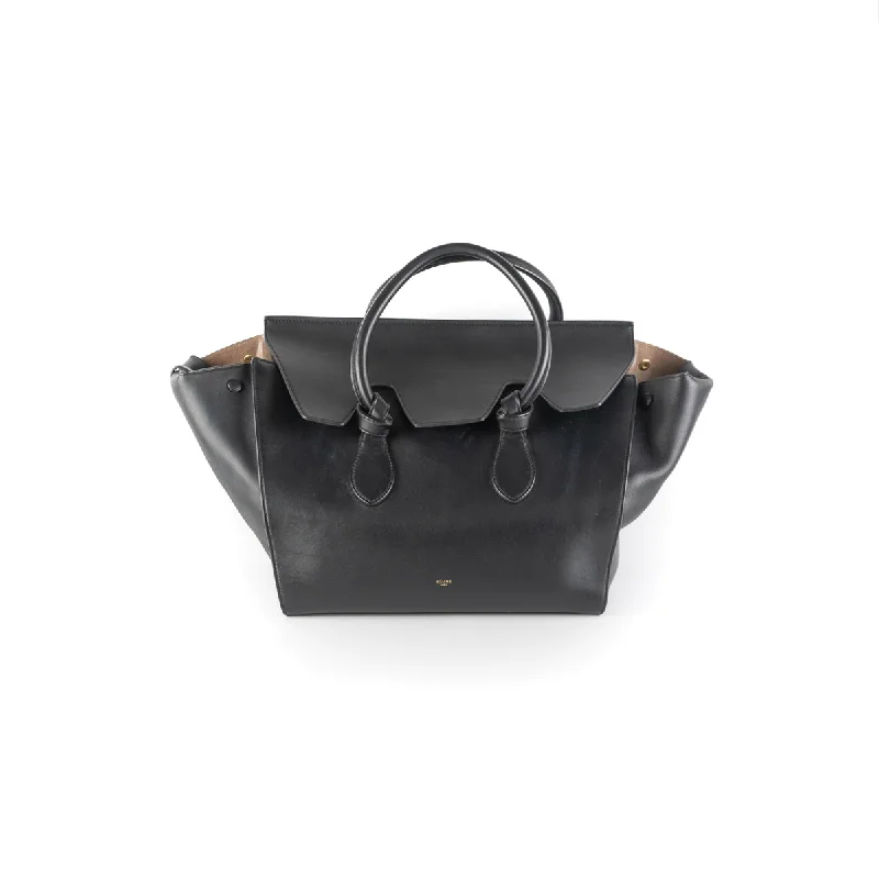 Celine Tie Tote Bag Black