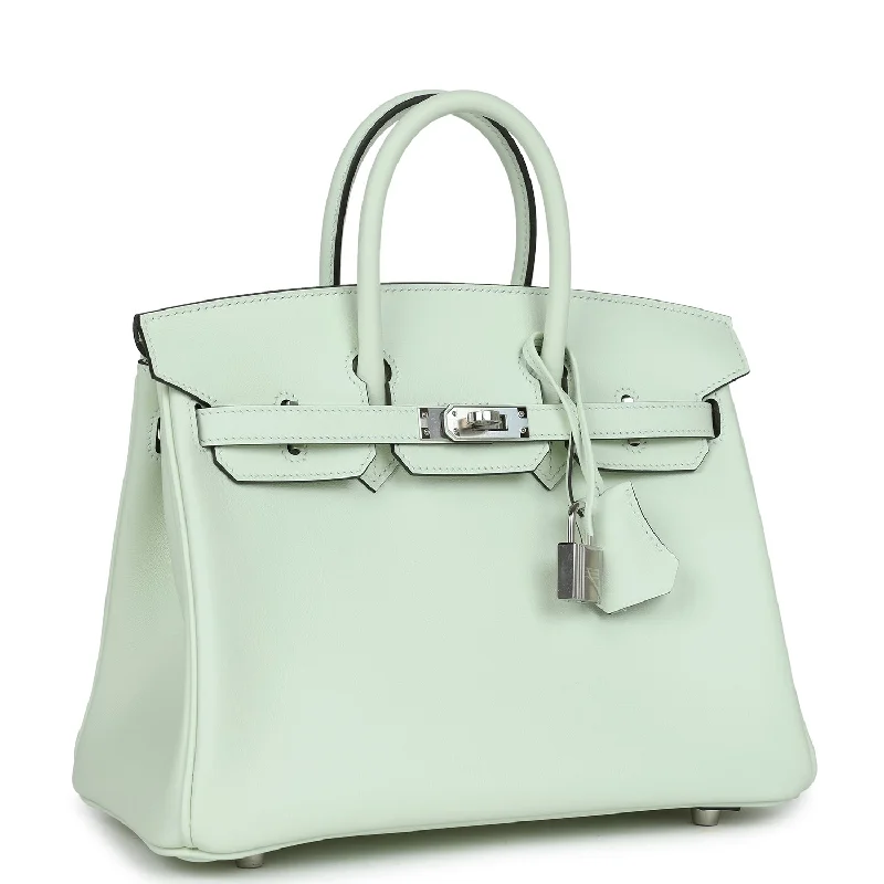 Hermes Birkin 25 Vert Fizz Swift Palladium Hardware