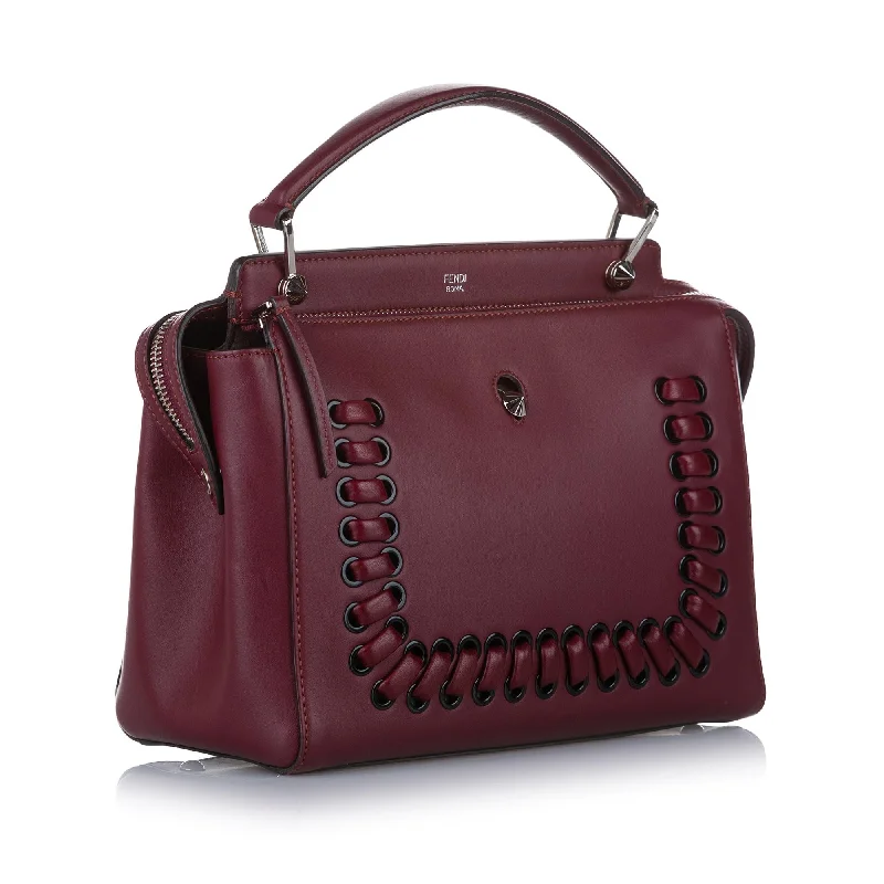 Fendi DotCom Leather Satchel (SHG-32334)