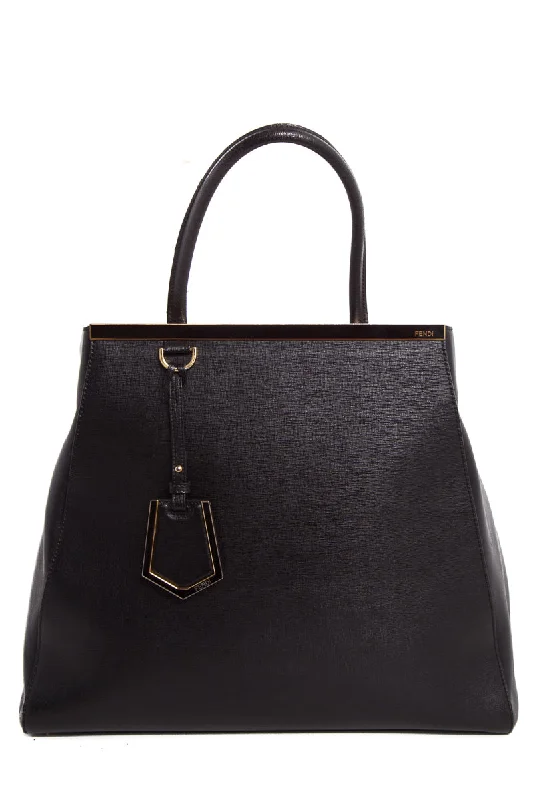 Fendi Black Sac Du Jour Large Handbag