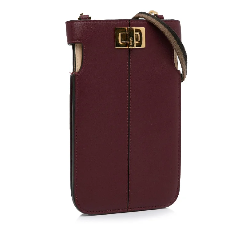 Fendi Peek-a-Phone Pouch Crossbody (SHG-d6KMnd)