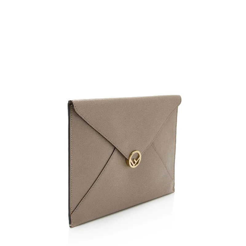 Fendi Leather 1974 Envelope Pouch (SHF-zbL5yO)