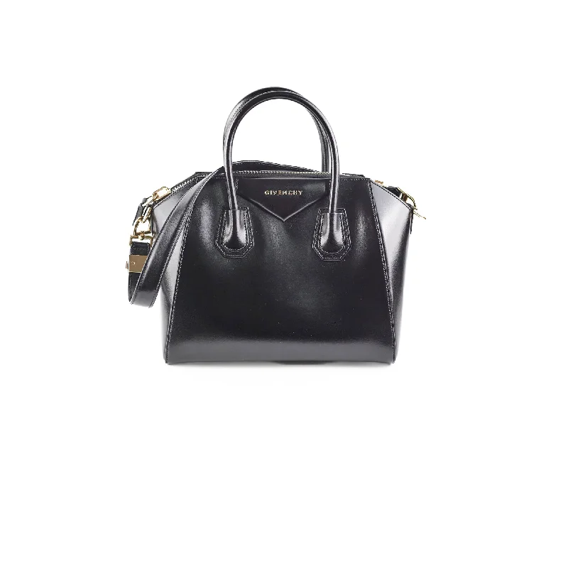 Givenchy Antigona Small Black Smooth Leather