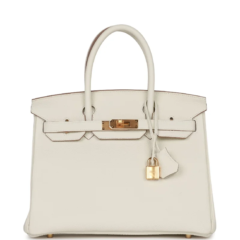 Hermes Birkin 30 Mushroom Togo Gold Hardware