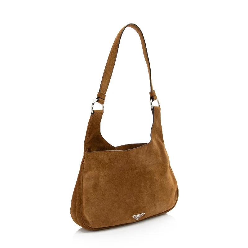 Prada Suede Camoscio Cross Hobo KpIjhA