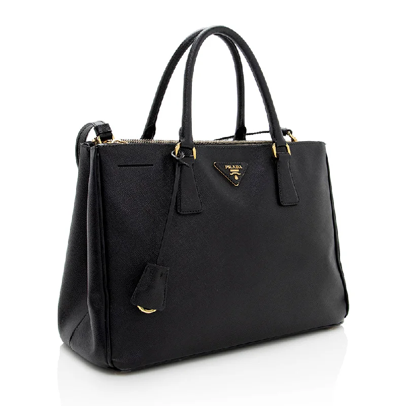 Prada Saffiano Lux Double-Zip Medium Tote 18147