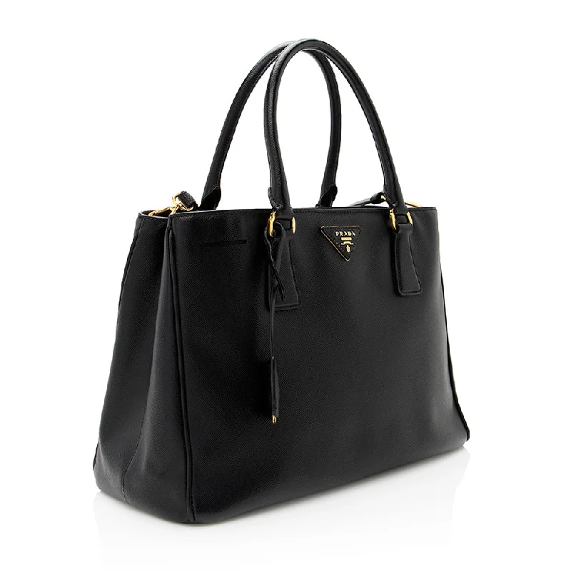 Prada Saffiano Lux Double-Zip Medium Tote 20631