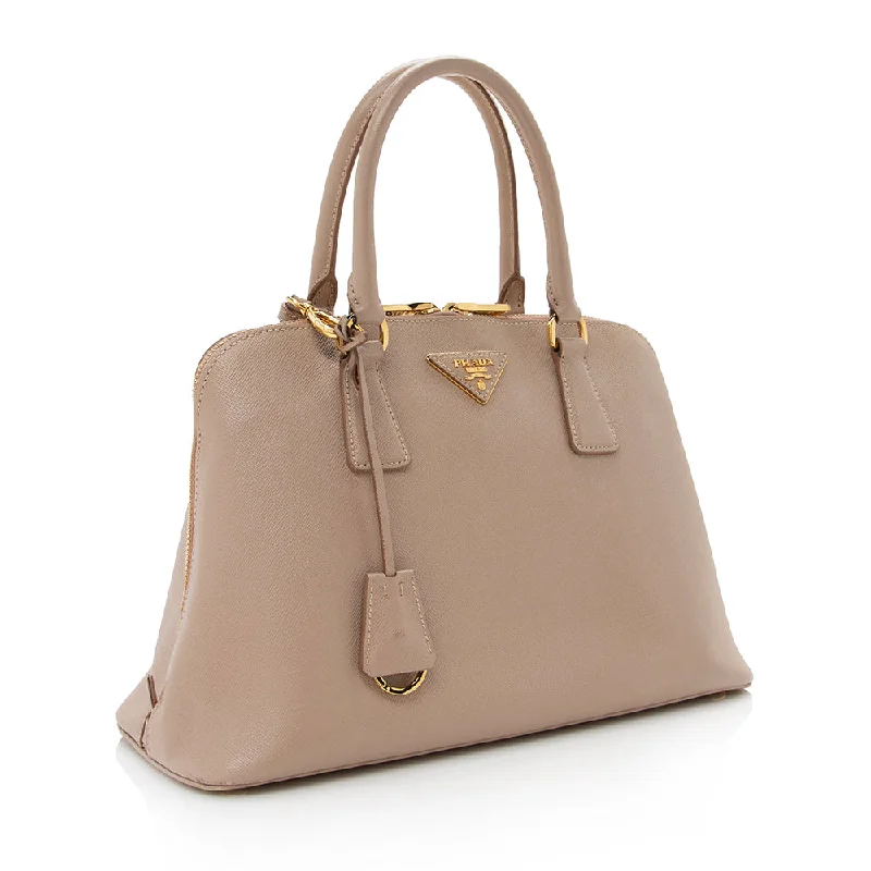 Prada Saffiano Lux Promenade Top Handle Satchel 15568