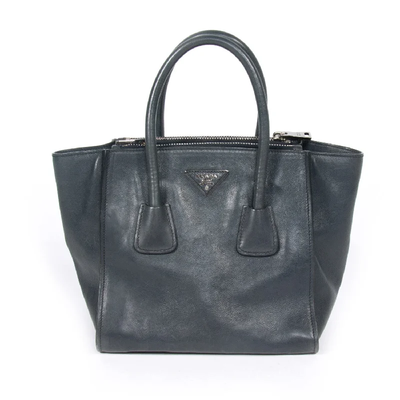 Prada Glace Calf Twin Tote