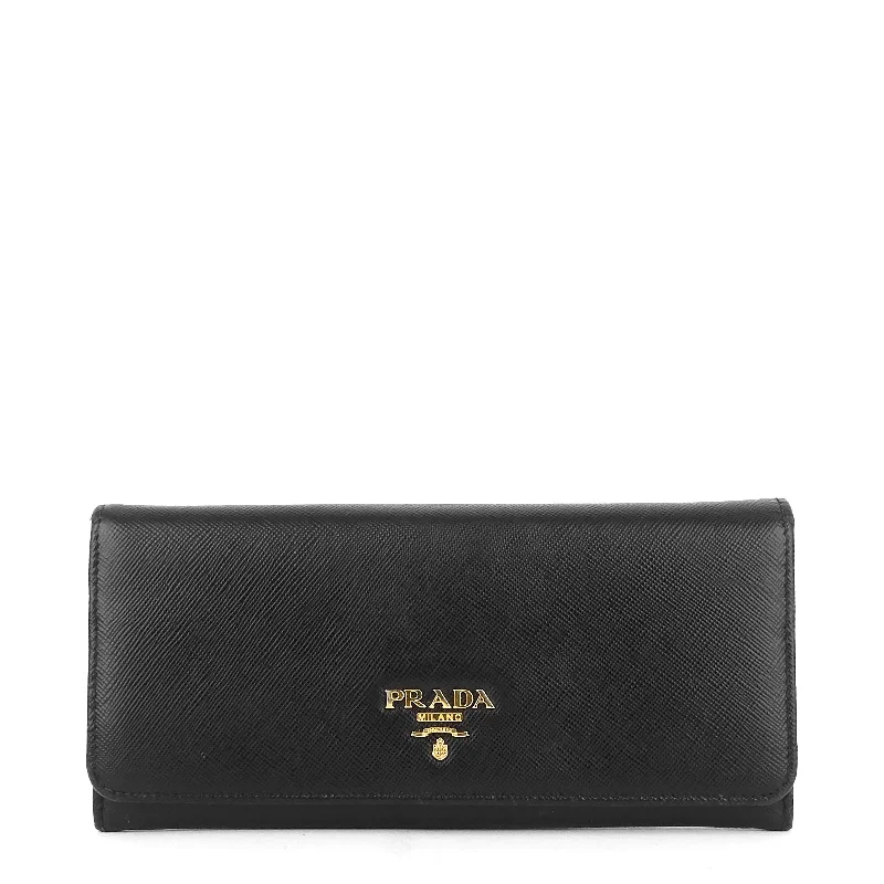 Bifold Large Saffiano Leather Wallet