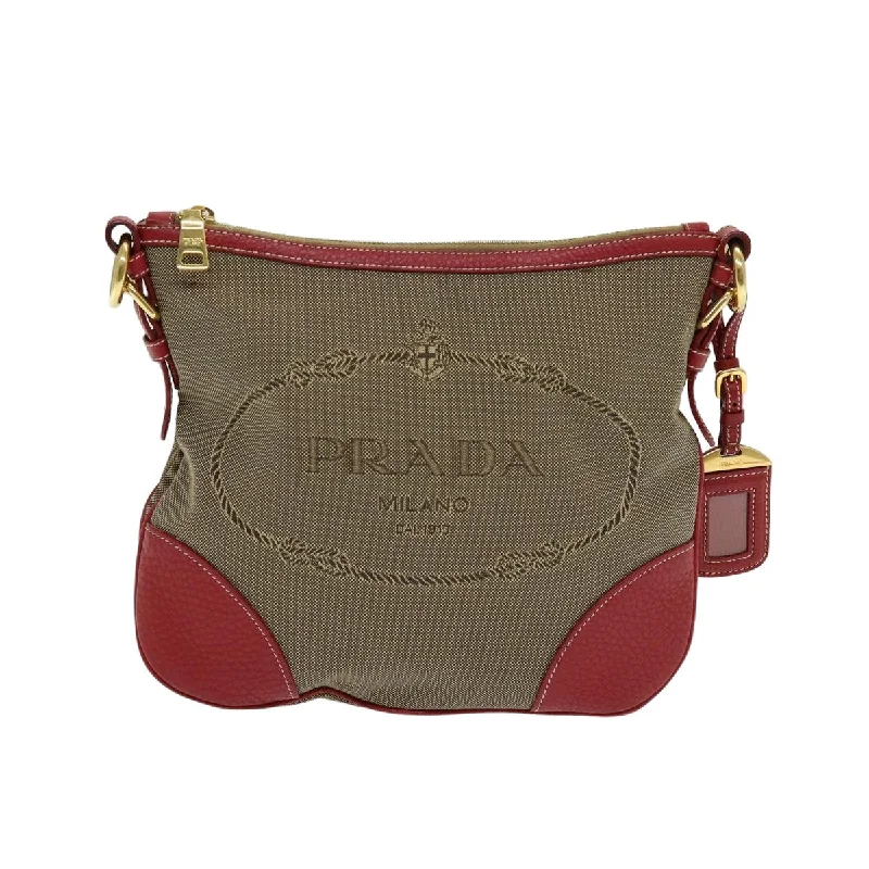 PRADA Jacquard Shoulder Bag