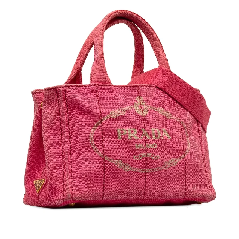 Prada Small Canapa Logo Satchel ukEroR