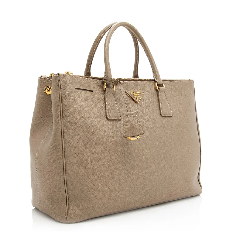 Prada Saffiano Lux Double-Zip Large Tote 20819