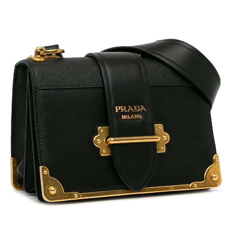 Prada Saffiano Trimmed City Calf Cahier NqRoWz