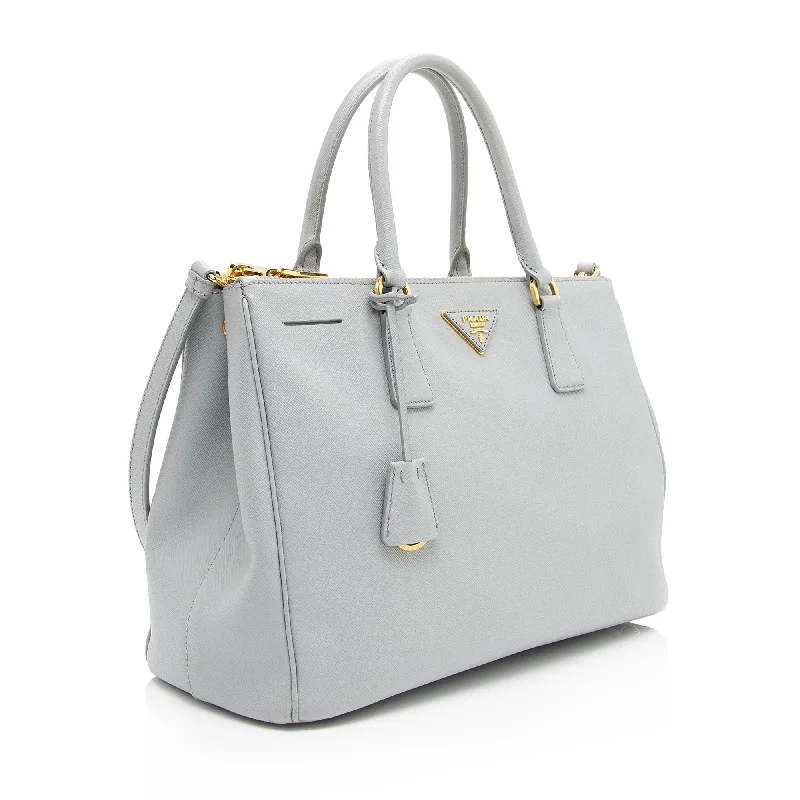 Prada Saffiano Lux Double Zip Medium Tote Aob7u3