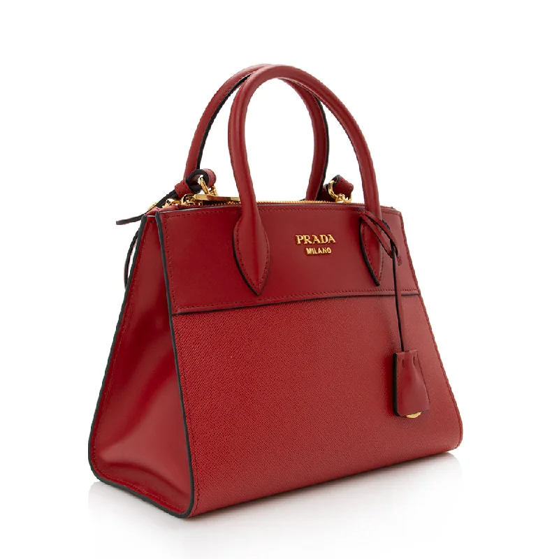 Prada Saffiano Paradigme Mini Tote 15836