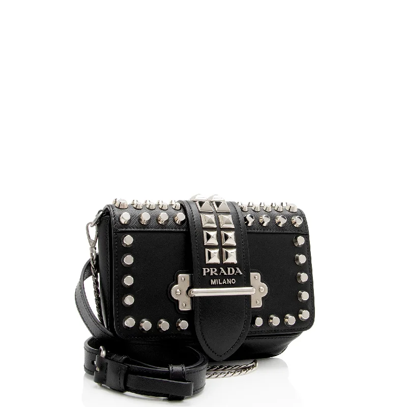 Prada Studded Saffiano Cahier Belt Bag TSxdIG