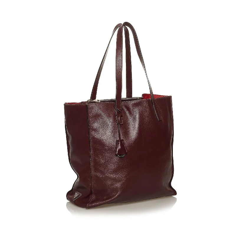 Prada Soft Calf Leather Tote Bag 28734