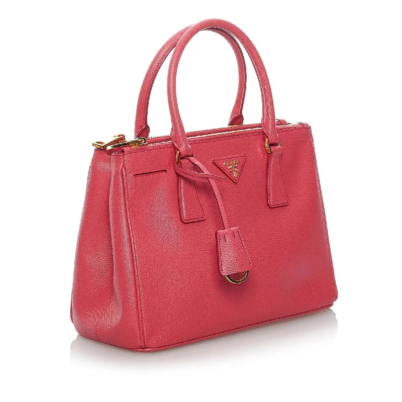 Prada Saffiano Lux Galleria Double Zip Satchel 29623