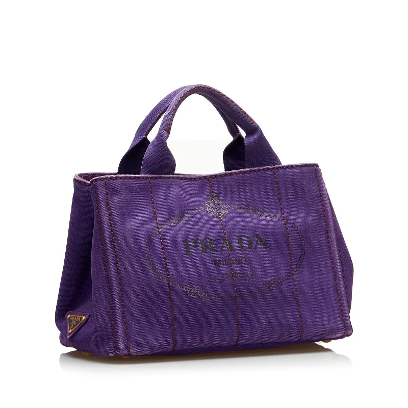 Prada Small Canapa Logo Satchel oeVbeC