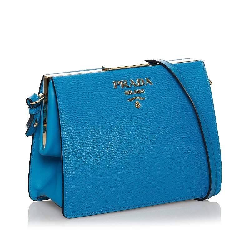 Prada Saffiano Light Frame Crossbody Bag 29729