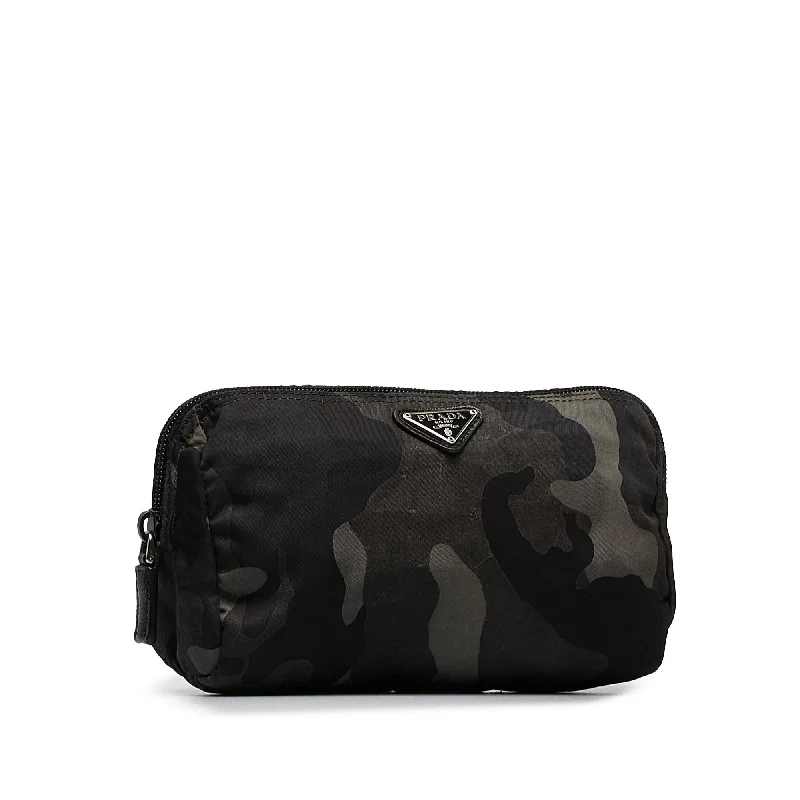 Prada Tessuto Camouflage Pouch ZyqPQx