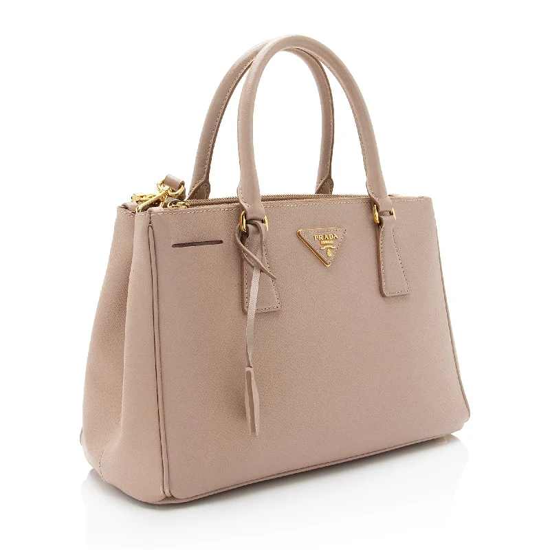 Prada Saffiano Lux Double Zip Small Tote dNInWm