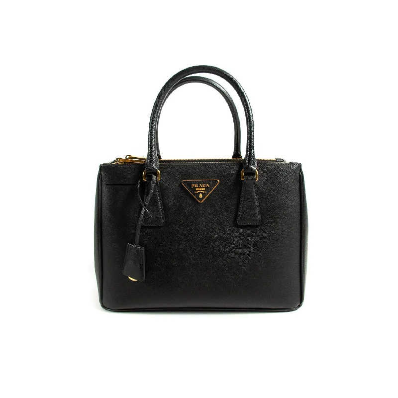 Prada Small Galleria Saffiano Double Zip Tote