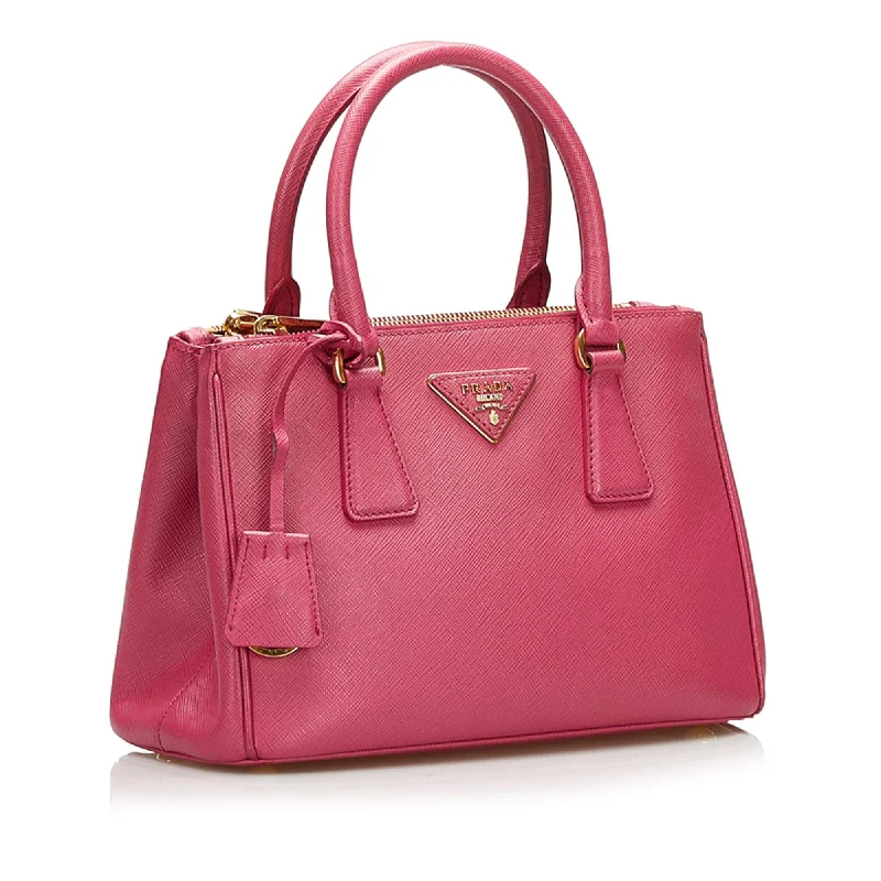 Prada Saffiano Lux Galleria Double Zip Mini 35413