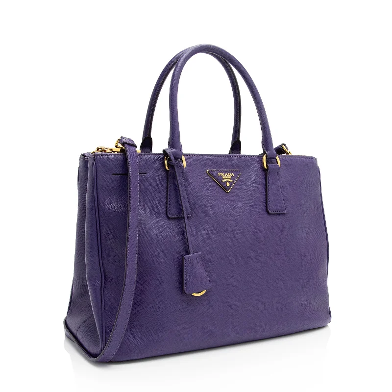 Prada Saffiano Lux Double Zip Medium Tote WcGnuO