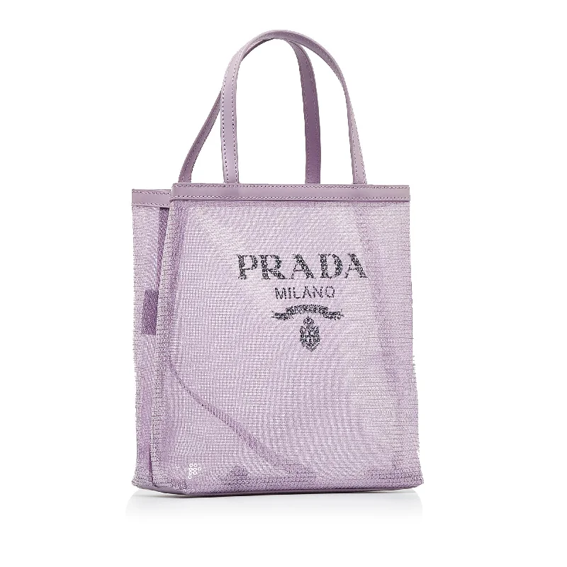 Prada Small Rete Paillettes Tote sTPFny