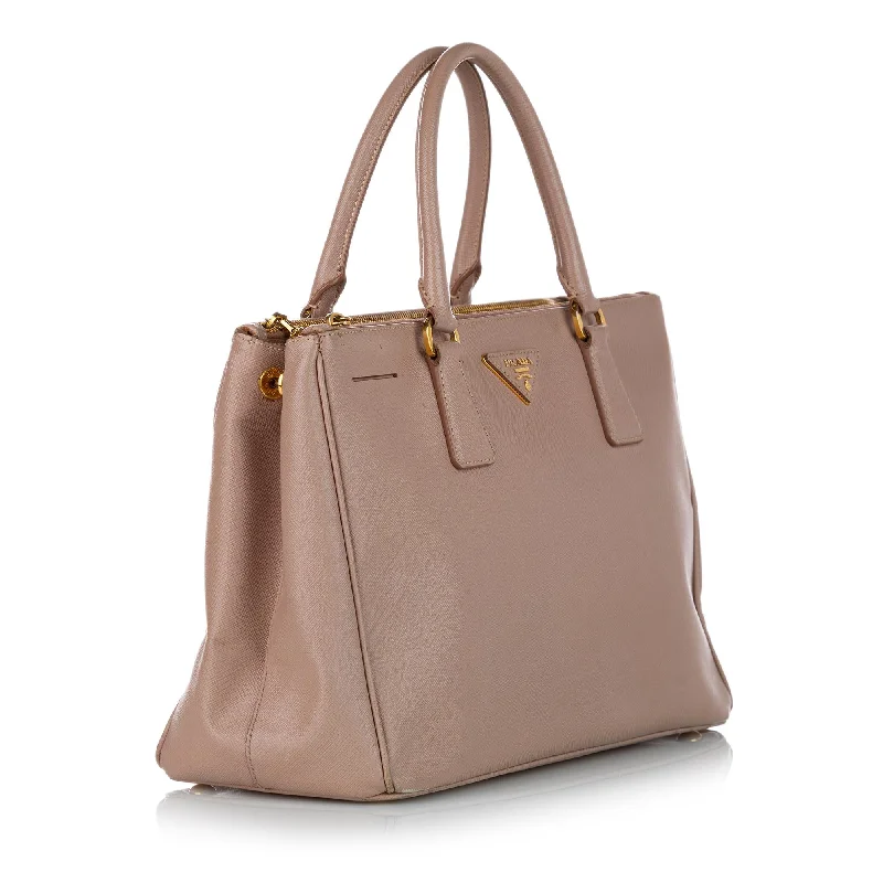 Prada Saffiano Lux Galleria Double Zip Satchel 33767