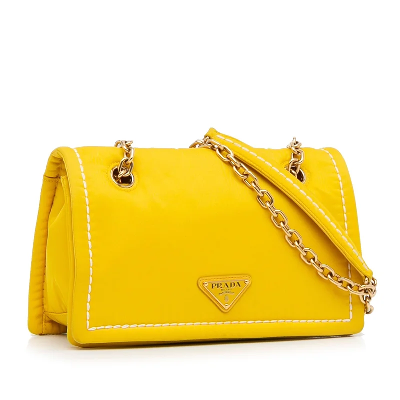 Prada Tessuto Chain Flap Bag ef02i3