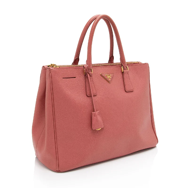 Prada Saffiano Lux Double Zip Medium Tote XXyRbs