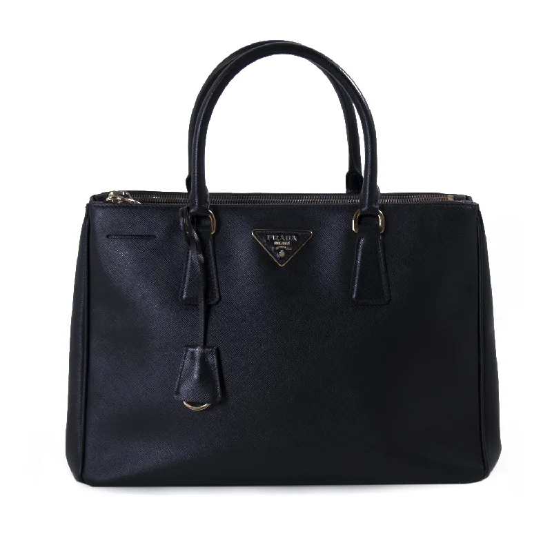 Prada Saffiano Lux Medium Double Zip Tote